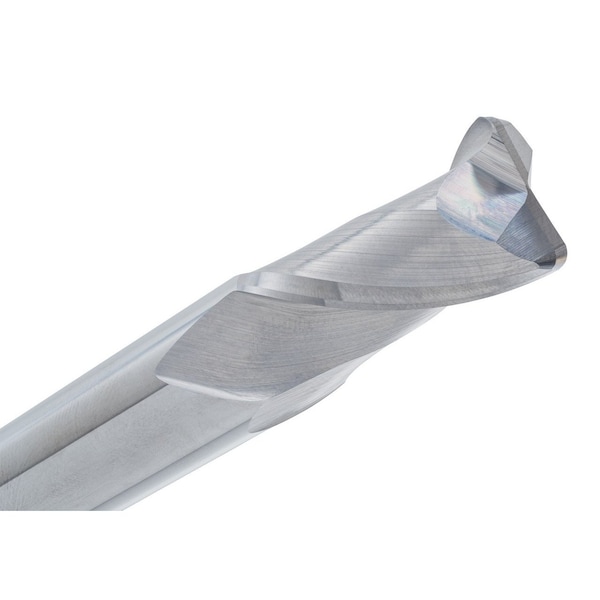 Cgs Tool 2Fl Std Cr End Mill 3/8" Dia 1" Loc 2-1/2" Oal W/.030 Cr CR123-3750.030 - main